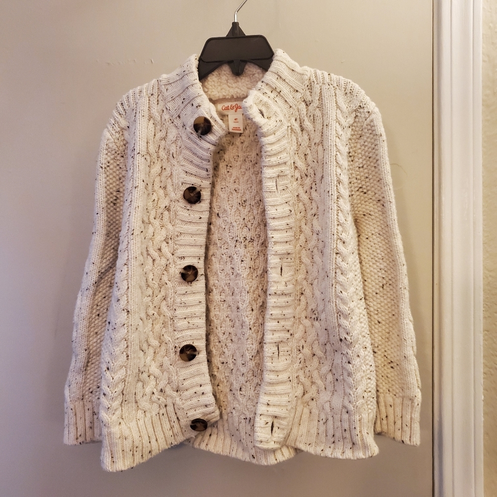 Cat & Jack Button Up Sweater